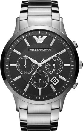 Emporio Armani Accessoires, Heren, Grijs, ONE Size, Horloges