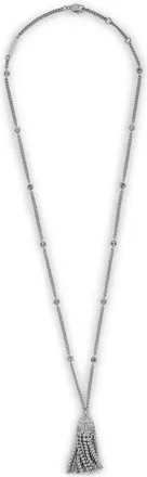 Paco Rabanne Long Crystal Tassel Necklace in M064 Silver/Crystal at Nordstrom