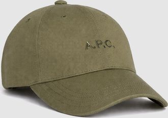 A.P.C. Casquette Charlie Military Khaki