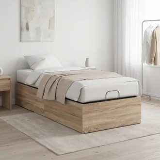 vidaXL Vidaxl Giroletto Per Rete Letto Regolabile Rovere Sonoma 70 X 200 Cm