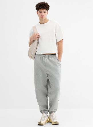 Nike Mens Solo Swoosh fleece joggers Relaxed fit
