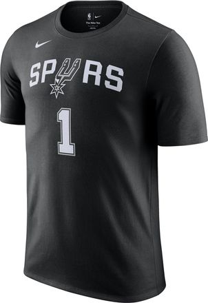 Nike San Antonio Spurs Victor Wembanyama NBA T-Shirt Black DR6397-018