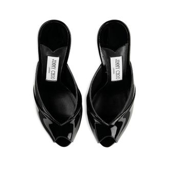 Jimmy Choo London Brigitte 100 Mule - Black