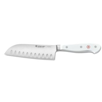W&uuml;sthof Classic White 5 Inch Santoku Knife