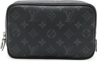 Louis Vuitton Pre-owned Clutches, female, Black, Size: ONE SIZE Pre-owned Plastic Clutch