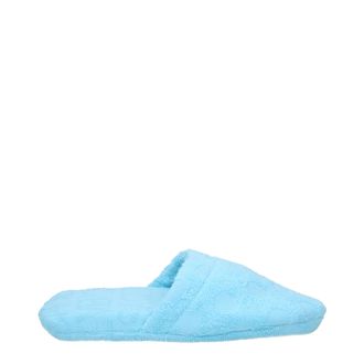 Versace Damens Baumwollhausschuhe Himmelblau