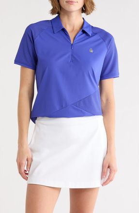 Original Penguin Zip Front Polo in Bluing at Nordstrom Rack, Size X-Small