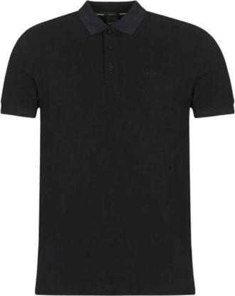 HUGO BOSS Tops > Poloshirts - Heren - Polos - Zwart - S - Tops