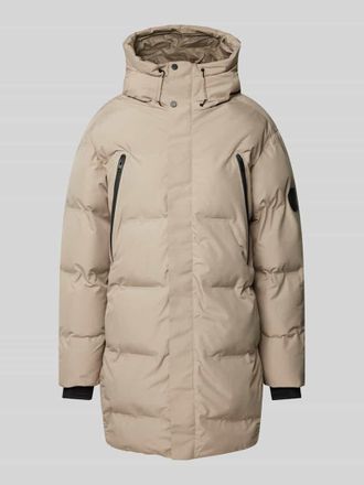 Jack & Jones Jack & Jones Steppmantel mit Kapuze Modell ALPHA in Beige, Gr&ouml;&szlig;e XXL