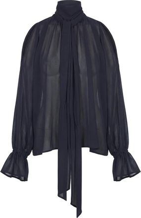 SOLOTRE Blouses - Dames - Blouses - Zwart - M - Overhemden