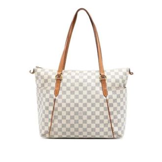 Louis Vuitton Pre-owned Tote Bags, female, White, Size: ONE SIZE Pre-owned Totally MM Tote Bag