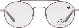 Shinola Demo Round Unisex Eyeglasses SH21001 071 49