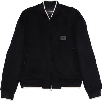 Emporio Armani Wool Bomber Jacket