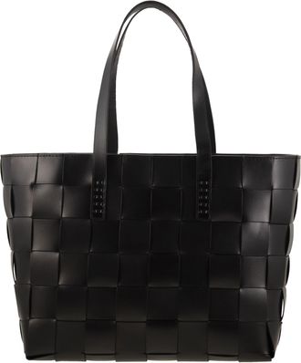 Dragon Japan Tote Woven Leather Bag