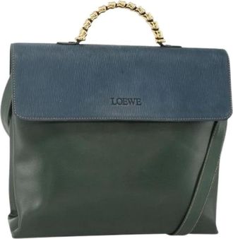 Loewe Pre-owned Handbags, female, Green, Size: ONE SIZE Pre-owned Hand Bag