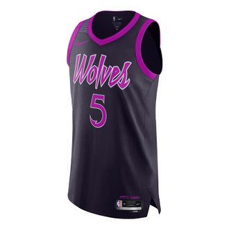 Nike Anthony Edwards Minnesota Timberwolves City Edition NBA Authentic Jersey Purple Dynasty HM6114-526