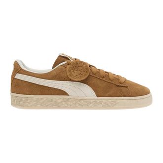 Puma Sneakers, male, Brown, Size: 10 1/2 US Charles Suede Sneakers
