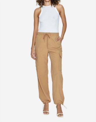 Pistola Denim Jade Trouser Cargo Pants In Camel