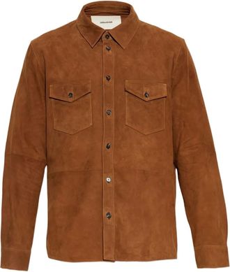 Zadig&Voltaire Camicia in pelle - Marrone