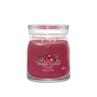 Yankee Candle Company Black Cherry candela in giara media Yankee Candle