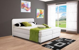 Westfalia Polsterbetten Boxspringbett inkl. Kaltschaum-Topper