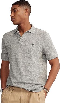 Polo Ralph Lauren Classic Fit Mesh Polo Mens Clothing Canterbury Heather : 2XL, Cotton