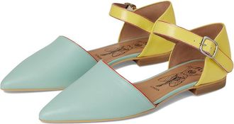 FLY London SARJ266FLY Womens Flat Shoes Spearmint : EU 41 (US Womens 10-10.5) M, Leather