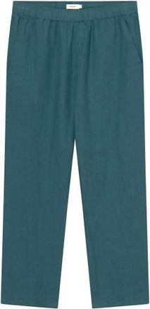 Dedicated Pants Borrby Linen Freizeithose f&uuml;r Herren | blau