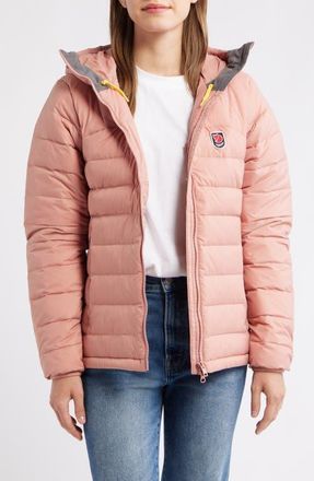Fj&auml;llr&auml;ven Expedition Pack Water-Resistant 700 Fill Power Down Jacket in Dusty Rose at Nordstrom, Size X-Small