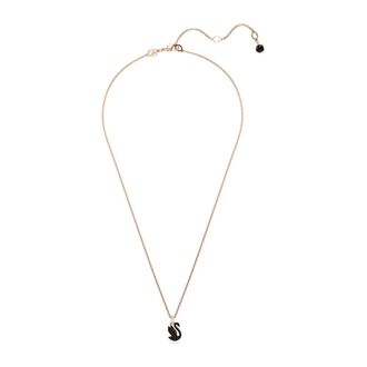 Swarovski Pendant Black Swan - Dames - Kettingen - Zwart - ONE Size - Accessoires