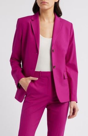 Theory Trace Tailored Blazer in Wildflower at Nordstrom Rack, Size 0