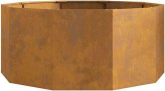 vidaXL Planter Rusty 120 x 120 x 50 cm Weathering Steel vidaXL
