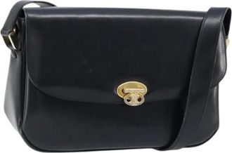 Celine Pre-owned Cross Body Bags, female, Black, Size: ONE SIZE Pre-owned Vintage Shoulder Bag