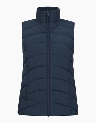 Mountain Warehouse Womens Mountain Warehouse Womens/Ladies Opal Padded Gilet - Navy - Size: 10