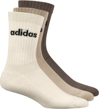adidas Cushioned Linear Crew 3-Pack Multifunktionssocken - Unisex | beige