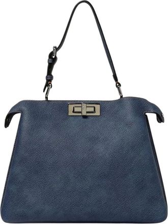 Fendi Mujer, Bolsos, Azul, Talla: ONE Size
