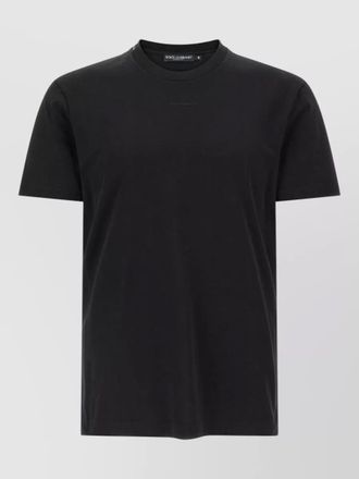 Dolce & Gabbana logo detail crew neck short sleeve t shirt