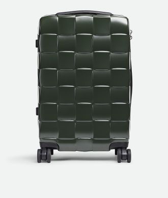 Bottega Veneta Odyssey Cabin Suitcase - Green - Unisex - 80% Polycarbonate & 20% Calfskin