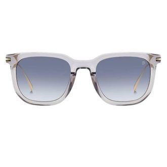 David Beckham Dark Blue Shaded Square Mens Sunglasses DB 7119/S 0RHL/08 52