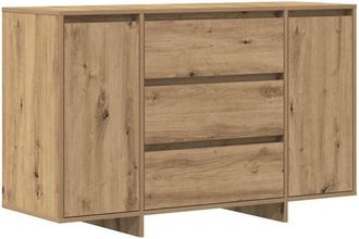 vidaXL Vidaxl - Vitrina Roble artisan 120 x 41 x 75 cm Madera contrachapada