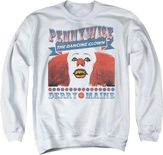 Gildan It 1990 The Dancing Clown Adult Crewneck Sweatshirt