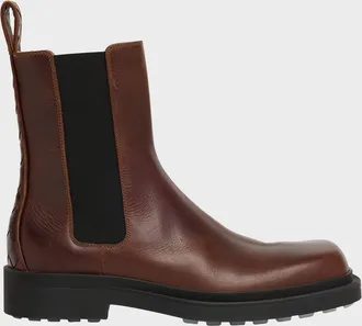 Bottega Veneta Men & apos;s Ben Smooth & Intrecciato Leather Chelsea Boots