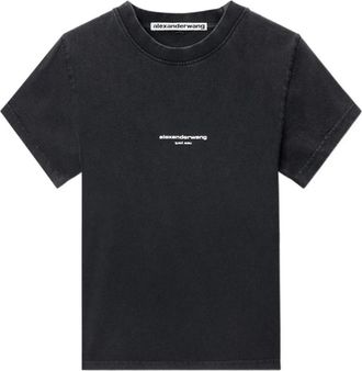 Alexander Wang T-shirts en Poloshirts - Dames - T-shirts - Zwart - M - Tops