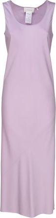 Sportmax Sleeveless Dress In Stretch Silk