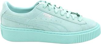 Puma Puma, Schoenen, Heren, Blauw, 39 EU, Su&egrave;de, Su&egrave;de Veterschoenen met Plateauzool