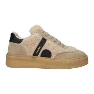 Blackstone Schoenen, Dames, Beige, 40 EU, Enjar Natuk - El 423 Mouton - Sneaker (low)