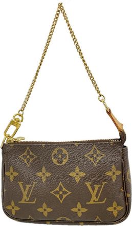 Louis Vuitton Brown Pouch (Pre-Owned)