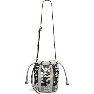 Radley London The Flora Small Drawstring Crossbody Bag in Salt at Nordstrom