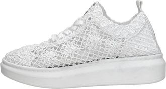 Mustang Sneakers Laag - Heren - Sneakers - Wit - 38 EU - Schoenen