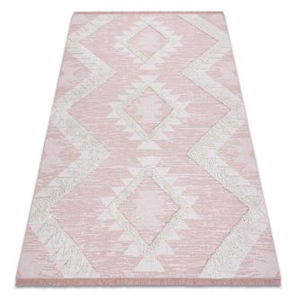 RugsX RugsX Moroc Rug in Pink | Size: 155 cm x 220 cm
